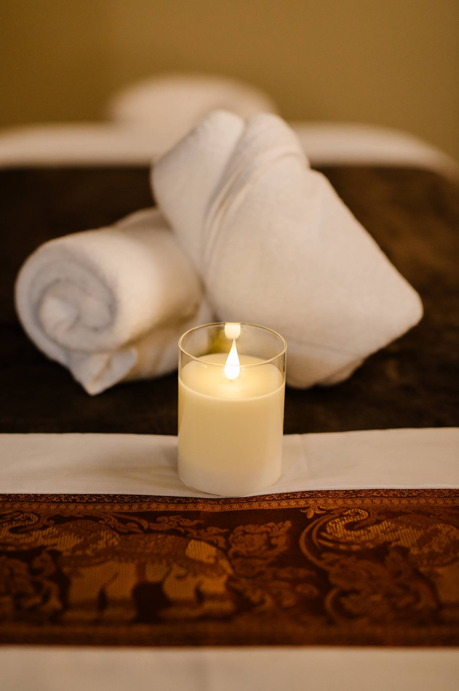 Treatment room amenities and supplies